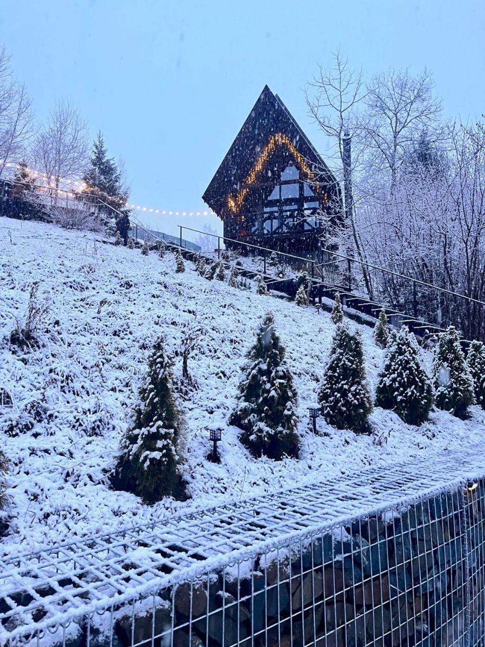 Valley Hills-Котедж На Схилах Гір З Чаном-Джакузі 斯拉夫西克 外观 照片